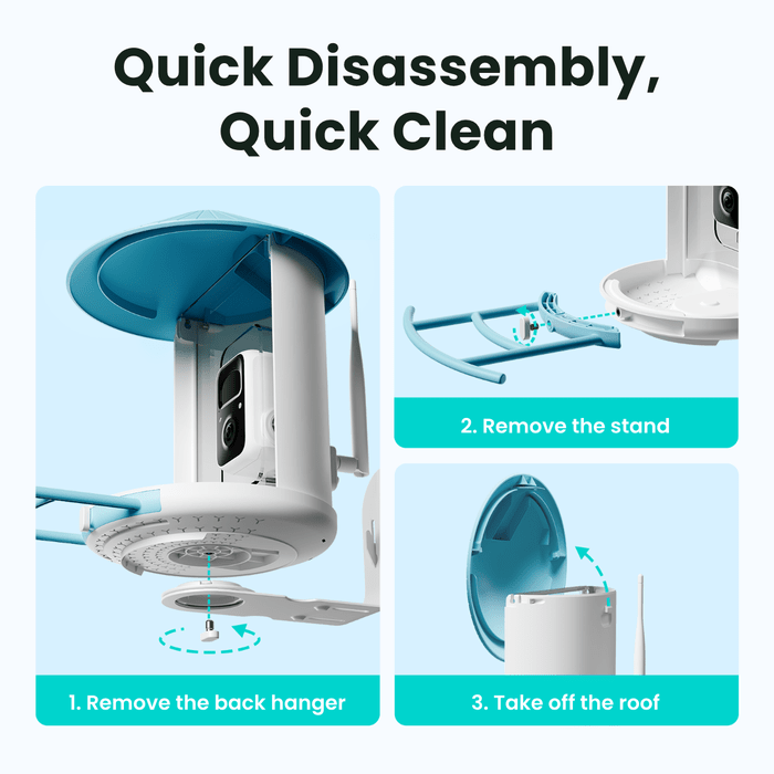 Birdfy Feeder - AI-Powered Smart Bird Feeder with Camera