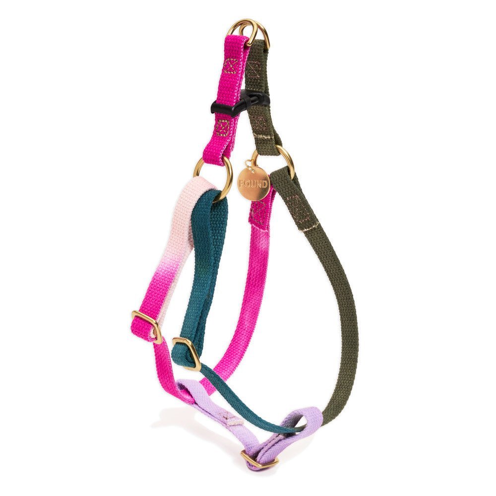 Found My Animal Jolie Webbing Cotton Dog & Cat Harness – Adjustable, Durable & Stylish