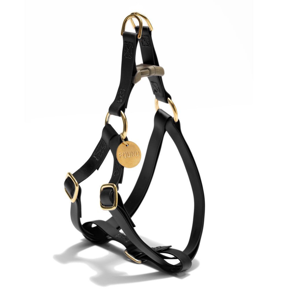 Found My Animal Leather Alternative All-Weather Cotton Dog & Cat Harness – Adjustable, Durable & Stylish