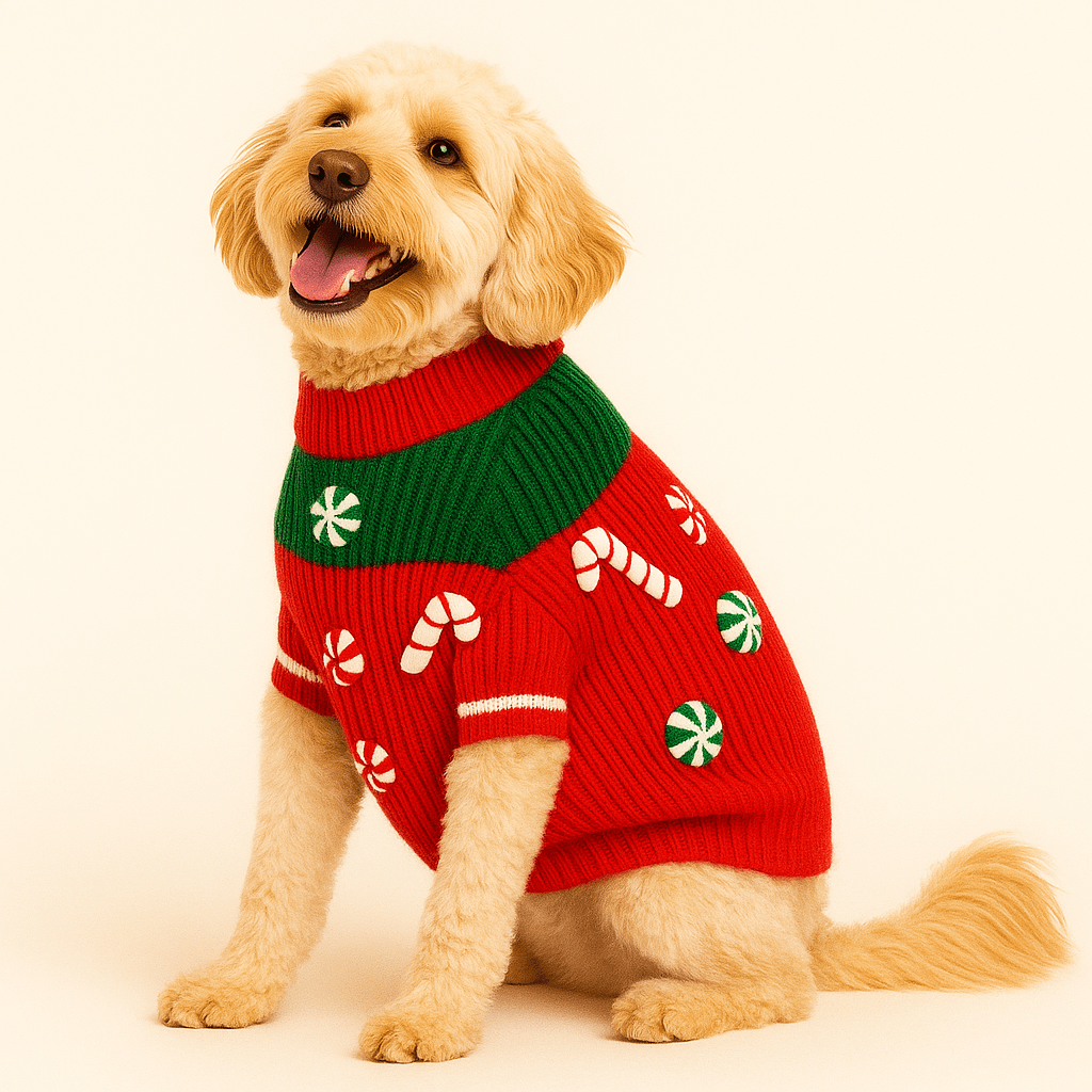 Found My Animal Peppermint Candy 3D Icon Sweater