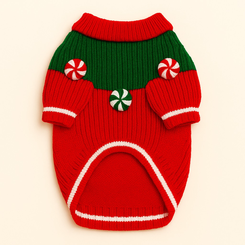 Found My Animal Peppermint Candy 3D Icon Sweater