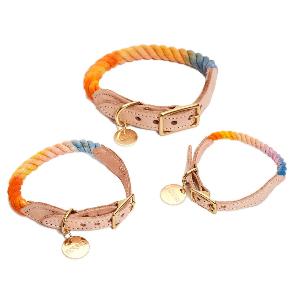 Soleil Cotton Rope Cat & Dog Collar