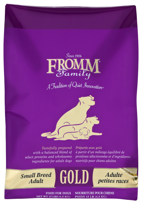 5 磅 Fromm Gold 成年小型犬鸡肉干狗粮