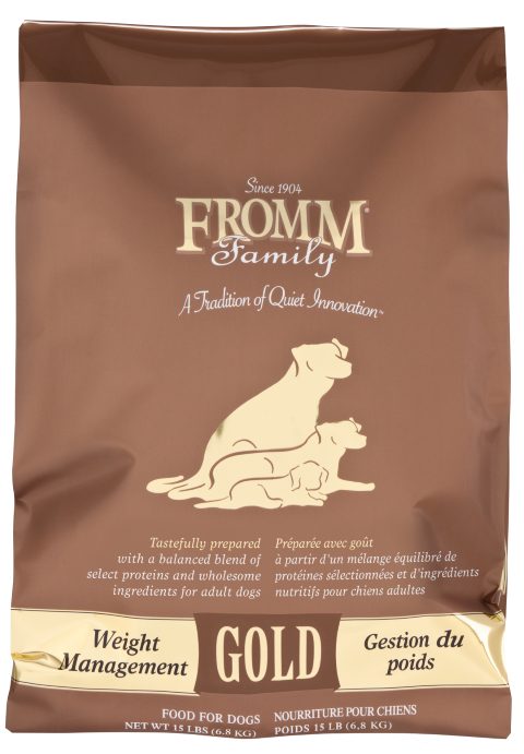 Alimento seco para perros Fromm Gold All Life Stages para control de peso, 15 lb 