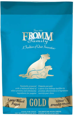 Alimento seco para perros Fromm Gold para cachorros de razas grandes, 30 lb