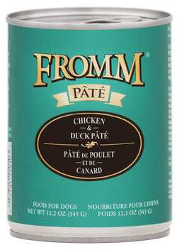 Lata húmeda para perros Fromm All Life Stages de paté de pollo y pato de 12,2 oz