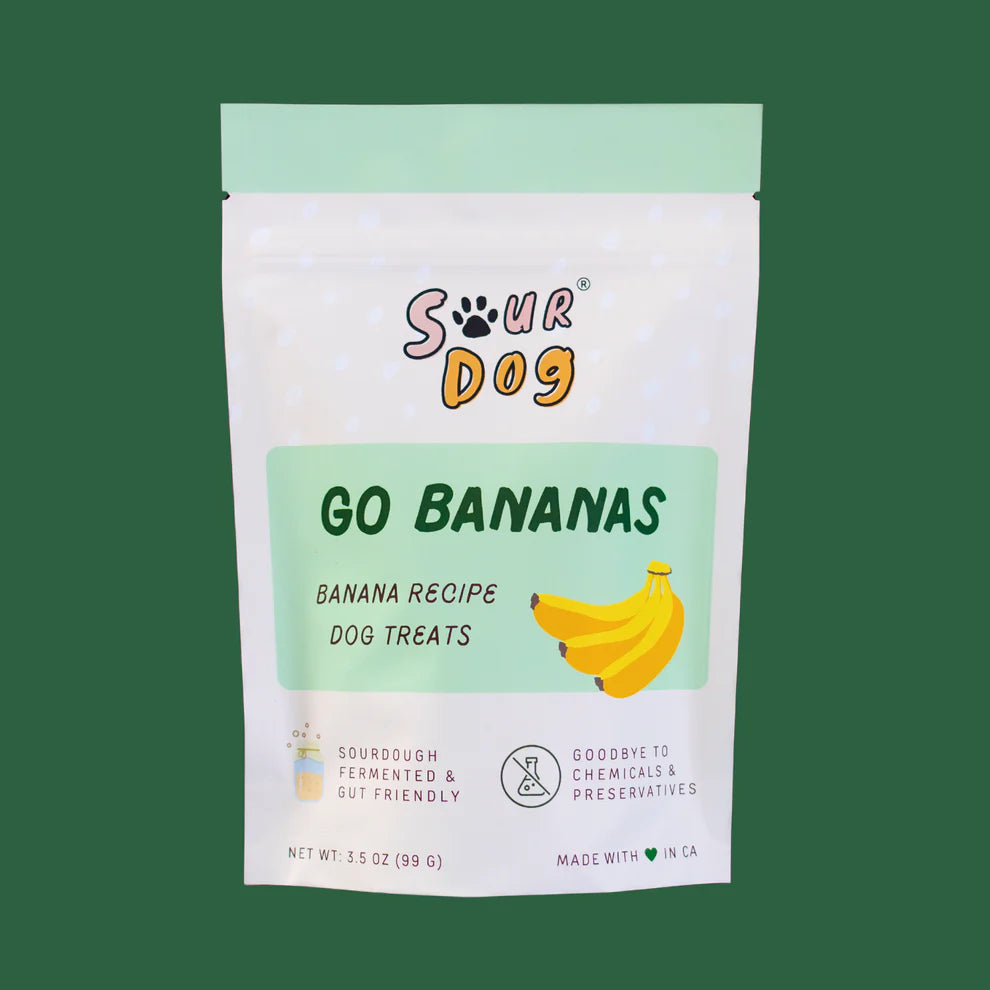 Stunning Bananas And Yogurt Calm Dog Treats image