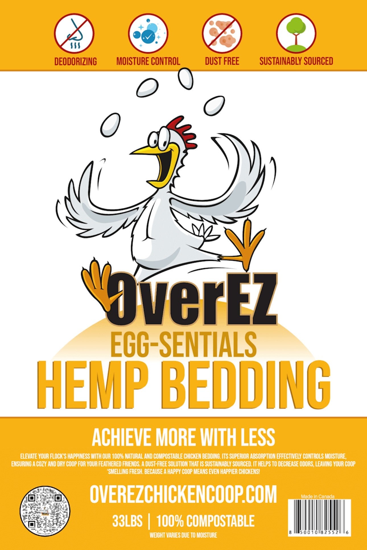 33lb Bale  - Hemp Bedding