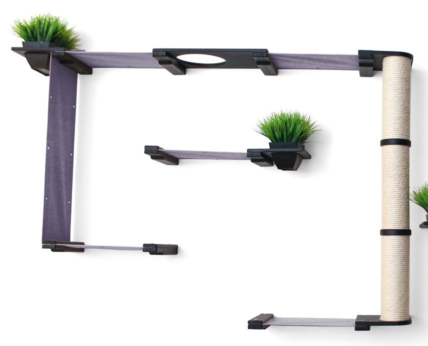 The Gardens - Modern Cat Tree with Plants