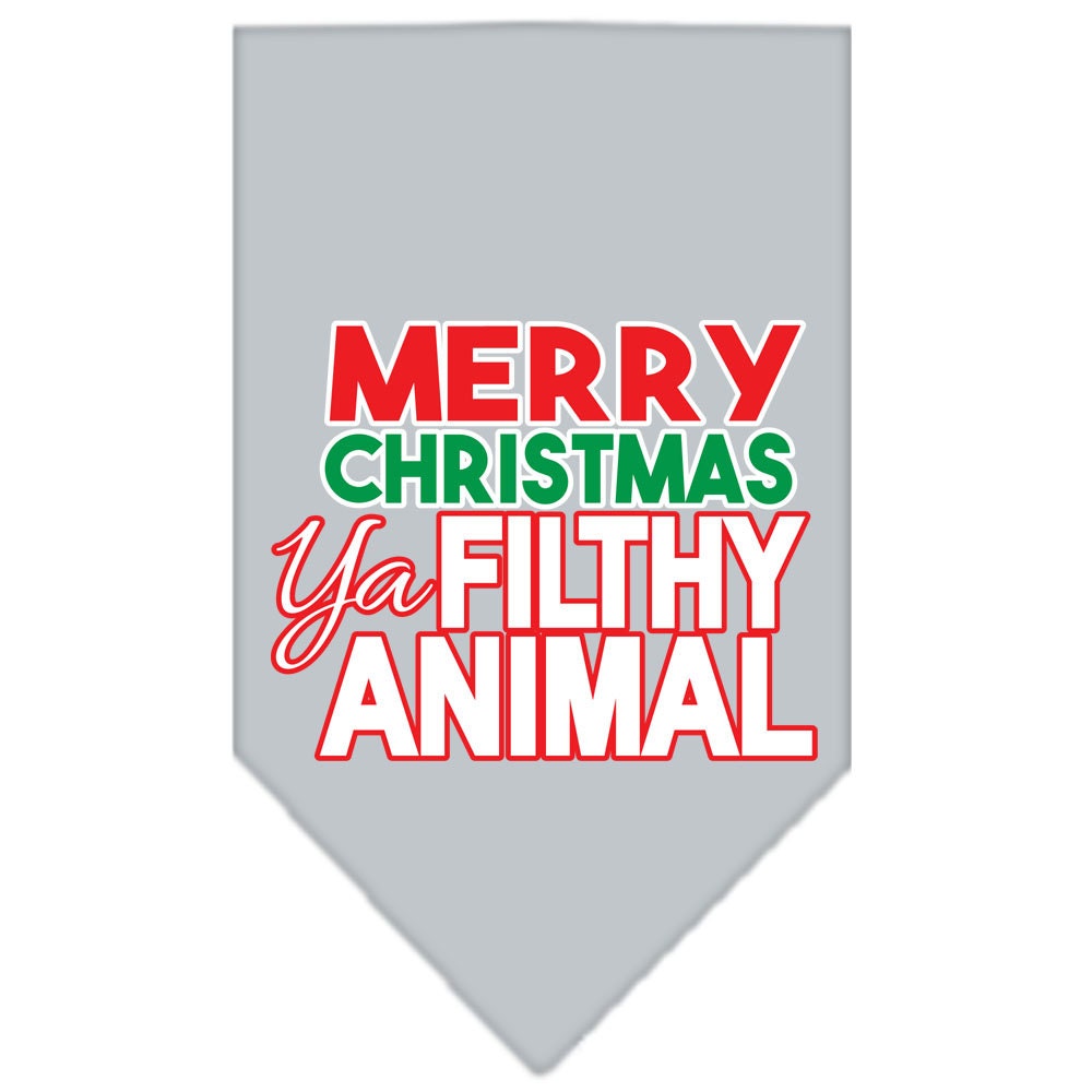 Christmas Pet and Dog Bandana Screen Printed, 