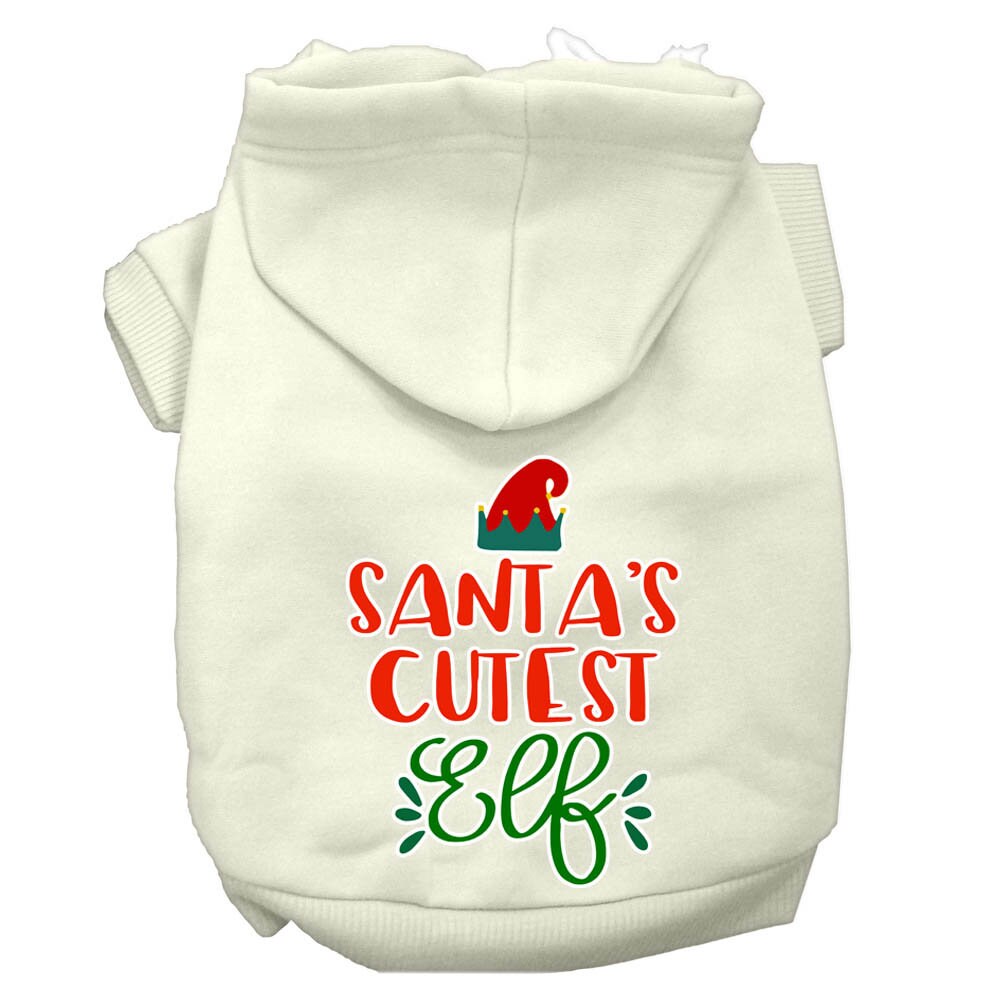 Christmas Pet Dog & Cat Hoodie Screen Printed, 