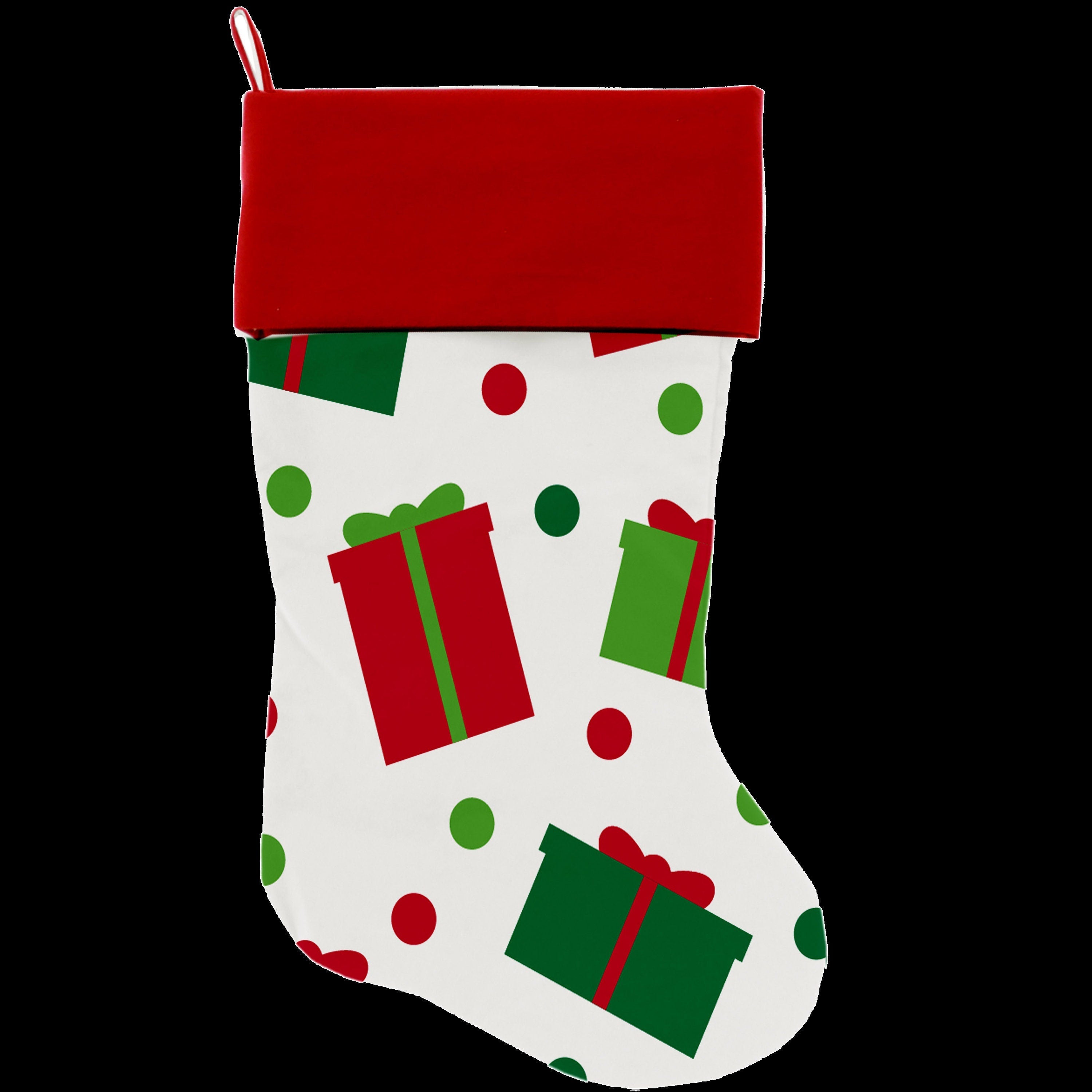 Christmas Velvet Stocking, 