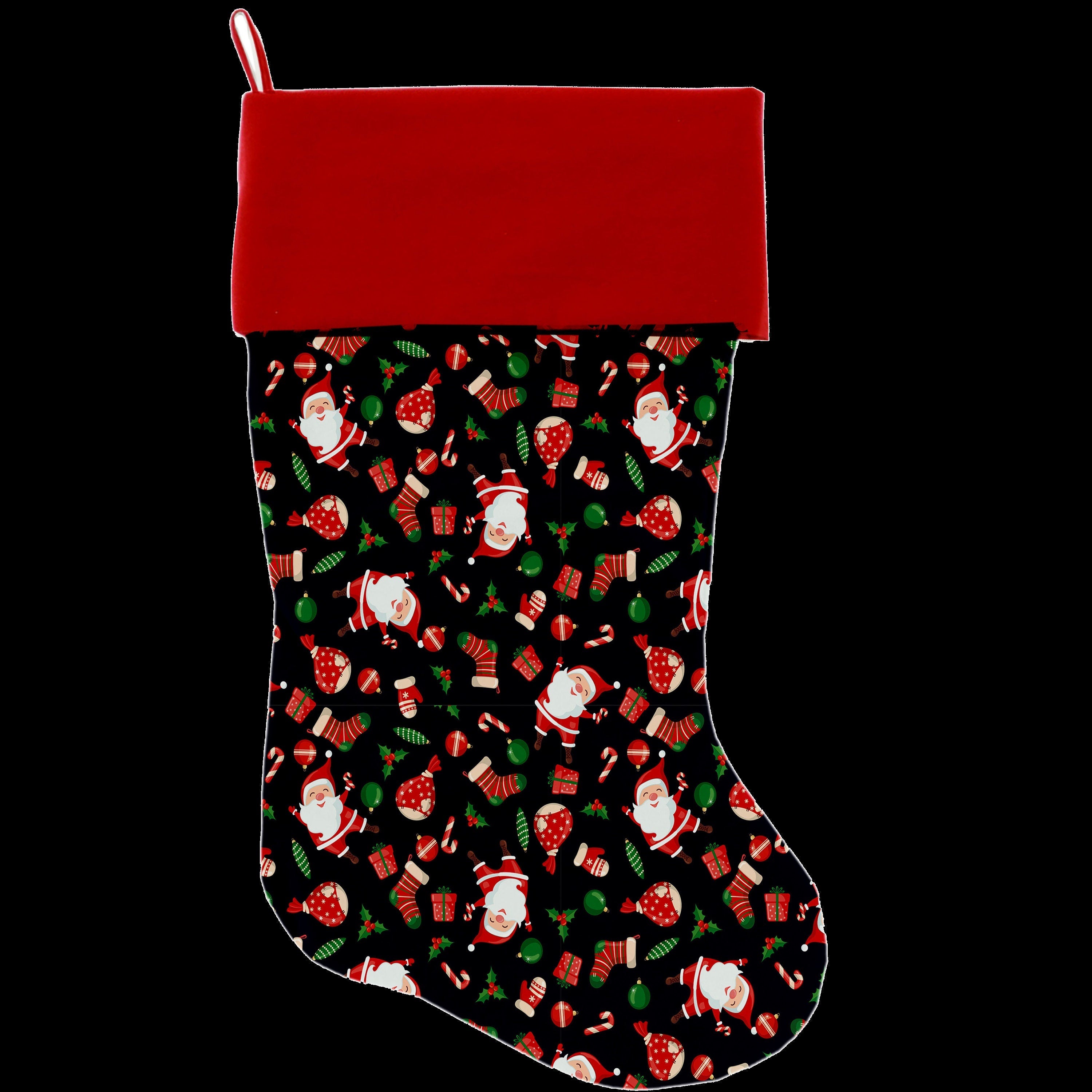 Christmas Velvet Stocking, 