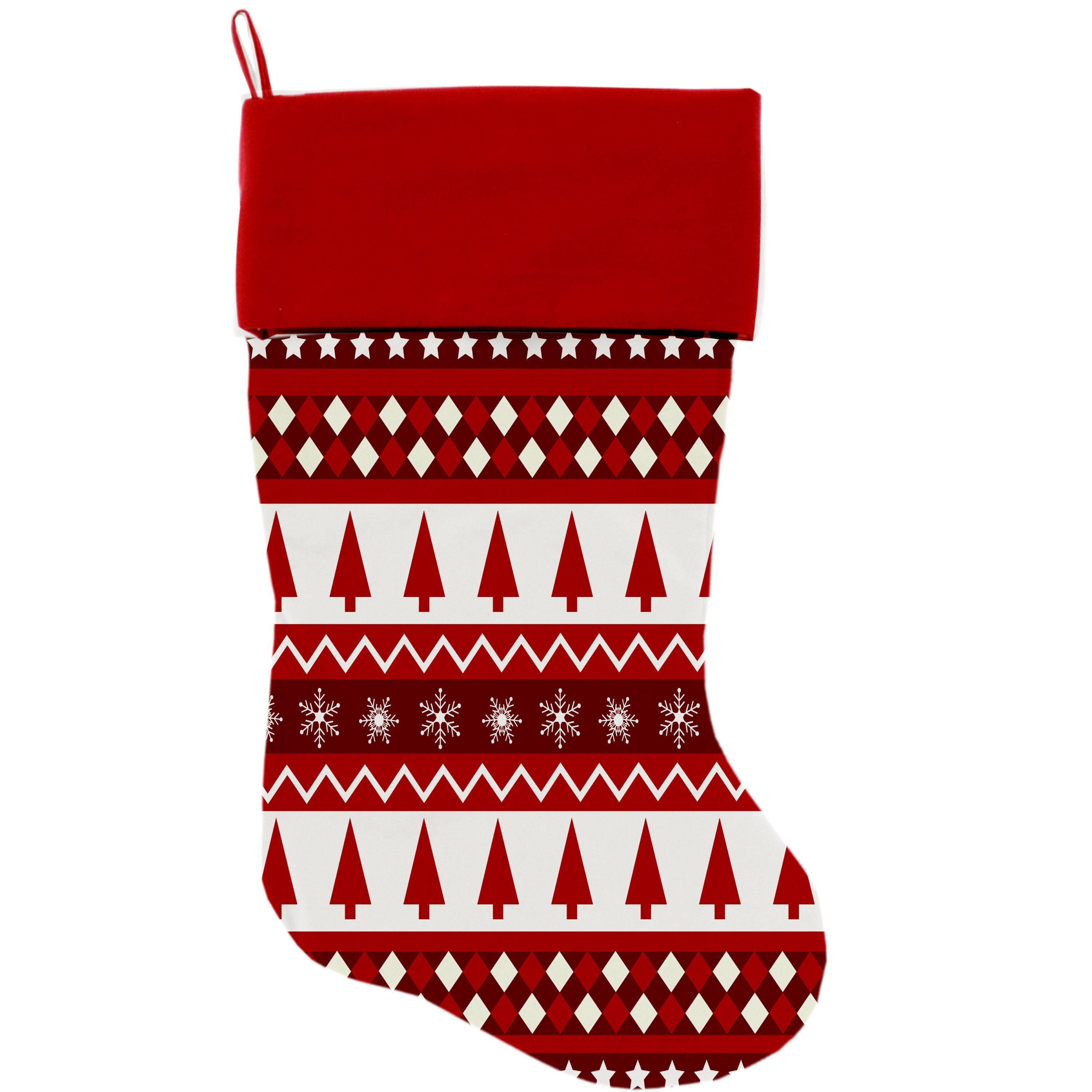 Christmas Velvet Stocking, 