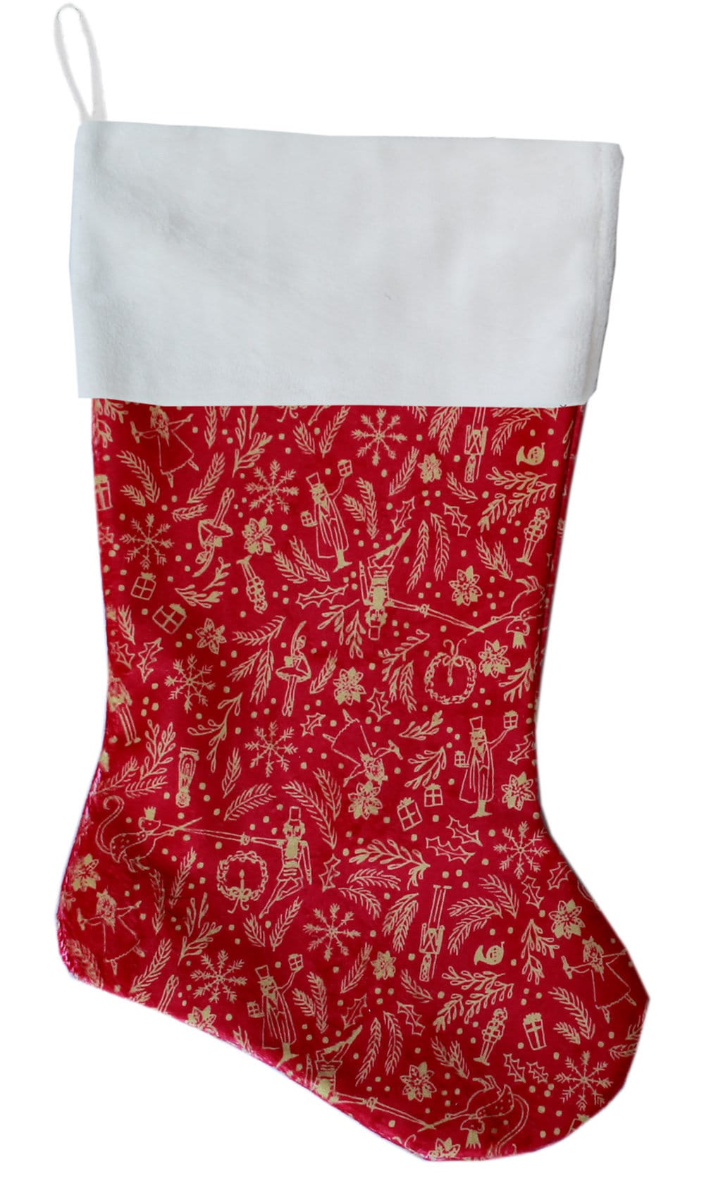 Christmas Velvet Stocking, 