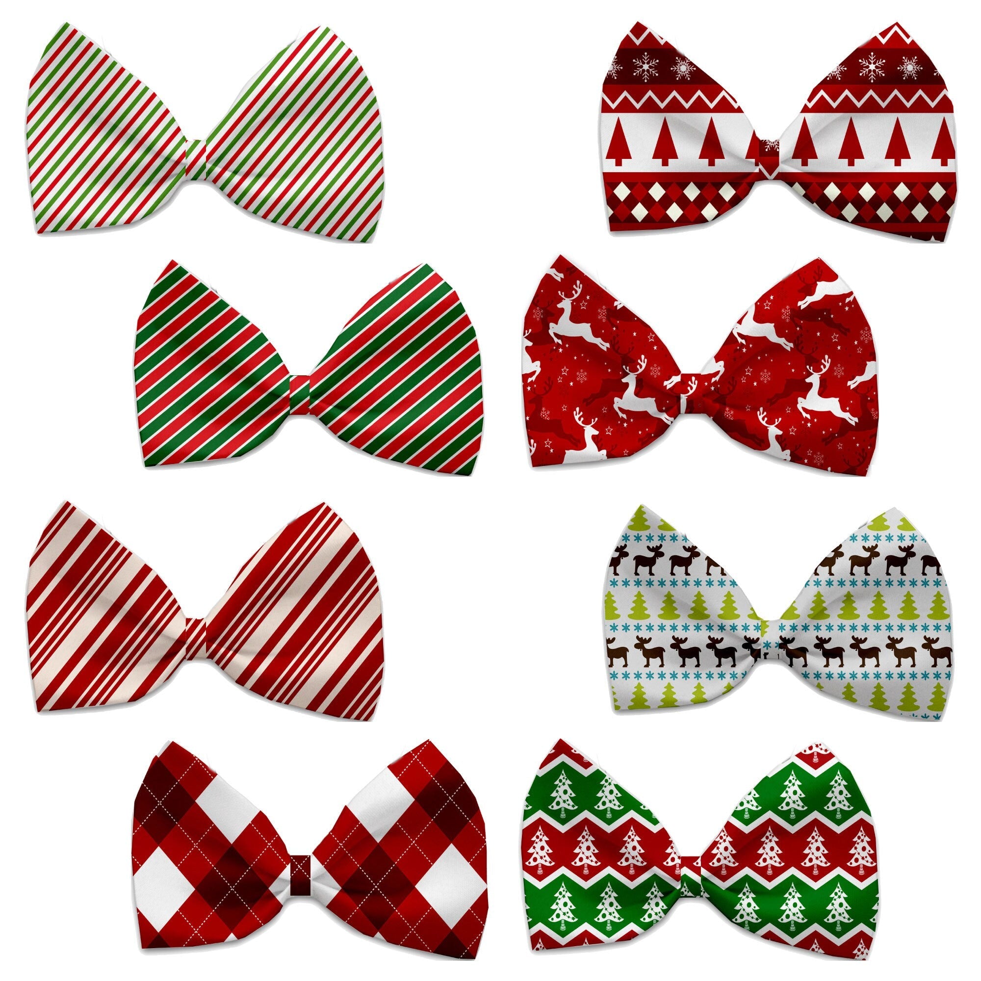 Christmas Pet, Dog & Cat Bow Ties, 