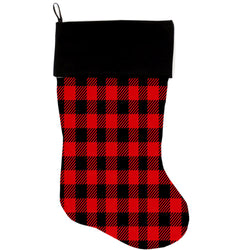 Christmas Velvet Stocking, "Christmas Plaids & Argyles Group" **Choose from 7 different patterns!**