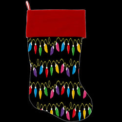 Christmas Velvet Stocking, "Santa Group" **Choose from 7 different patterns!**