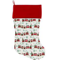 Christmas Velvet Stocking, "Classic Christmas Group" **Choose from 7 different patterns!**