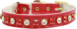 Cat Safety Collar, "One Row Rhinestone Deluxe"