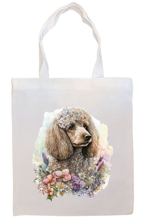 Canvas Tote Bag, Zippered With Handles & Inner Pocket, 