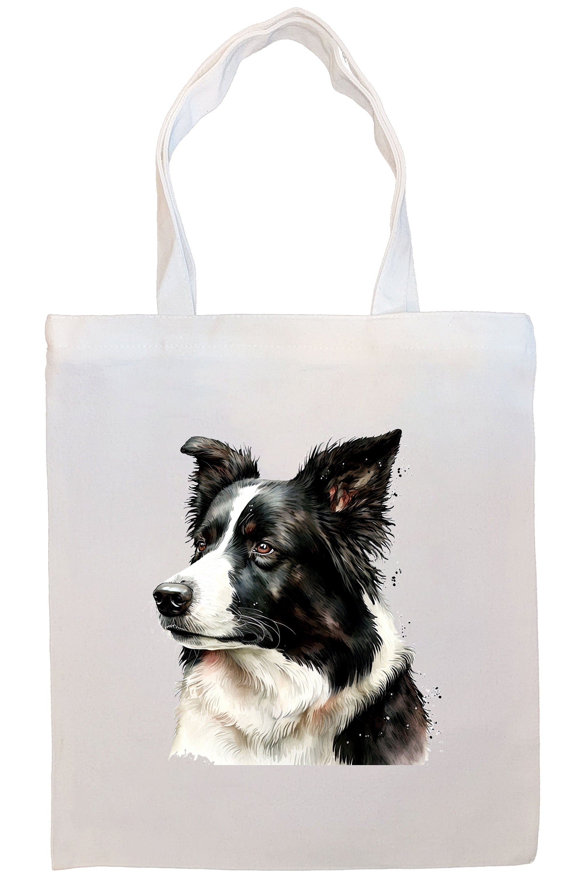 Canvas Tote Bag, Zippered With Handles & Inner Pocket, 