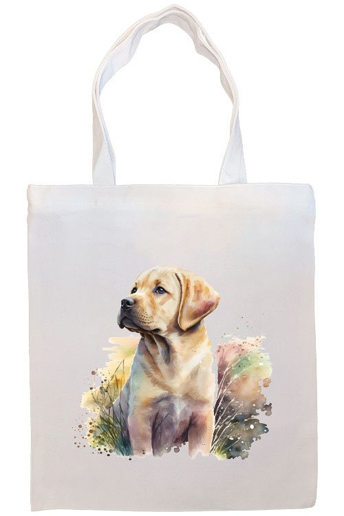 Canvas Tote Bag, Zippered With Handles & Inner Pocket, 