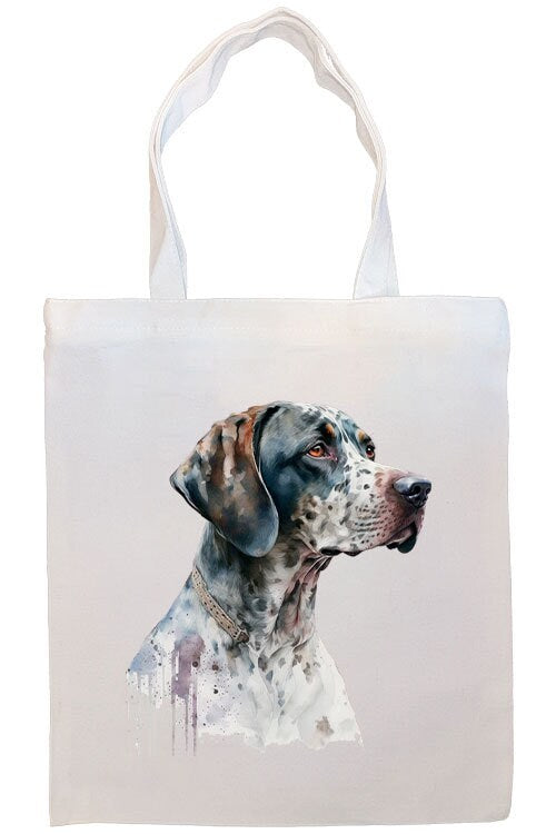 Canvas Tote Bag, Zippered With Handles & Inner Pocket, 