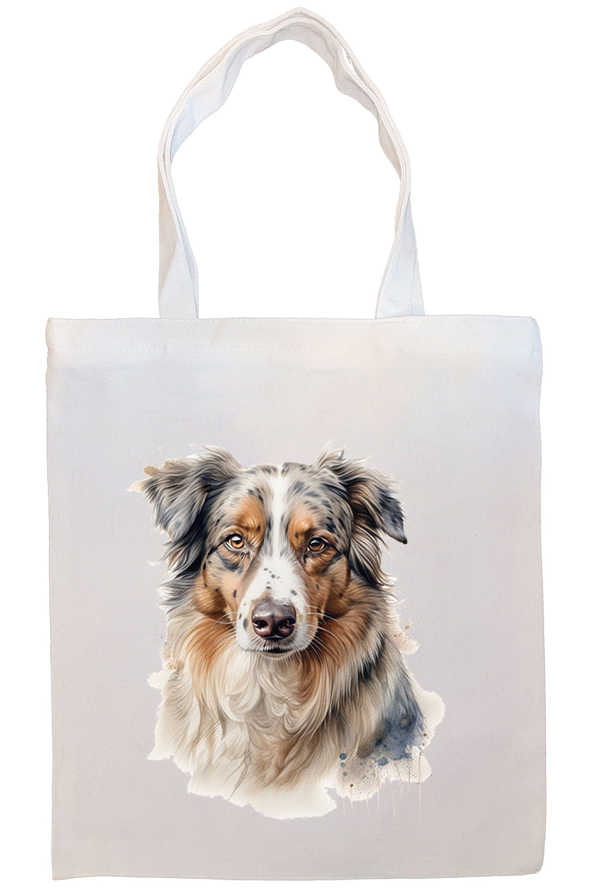 Canvas Tote Bag, Zippered With Handles & Inner Pocket, 