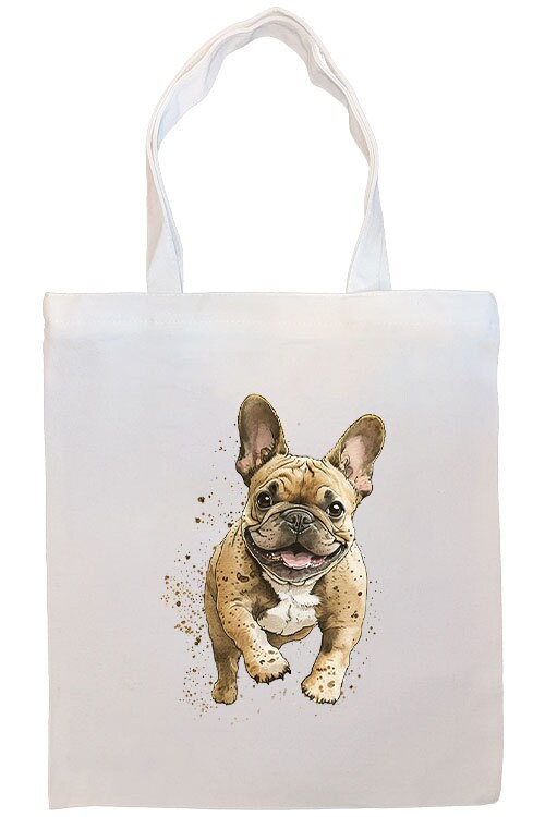 Canvas Tote Bag, Zippered With Handles & Inner Pocket, 