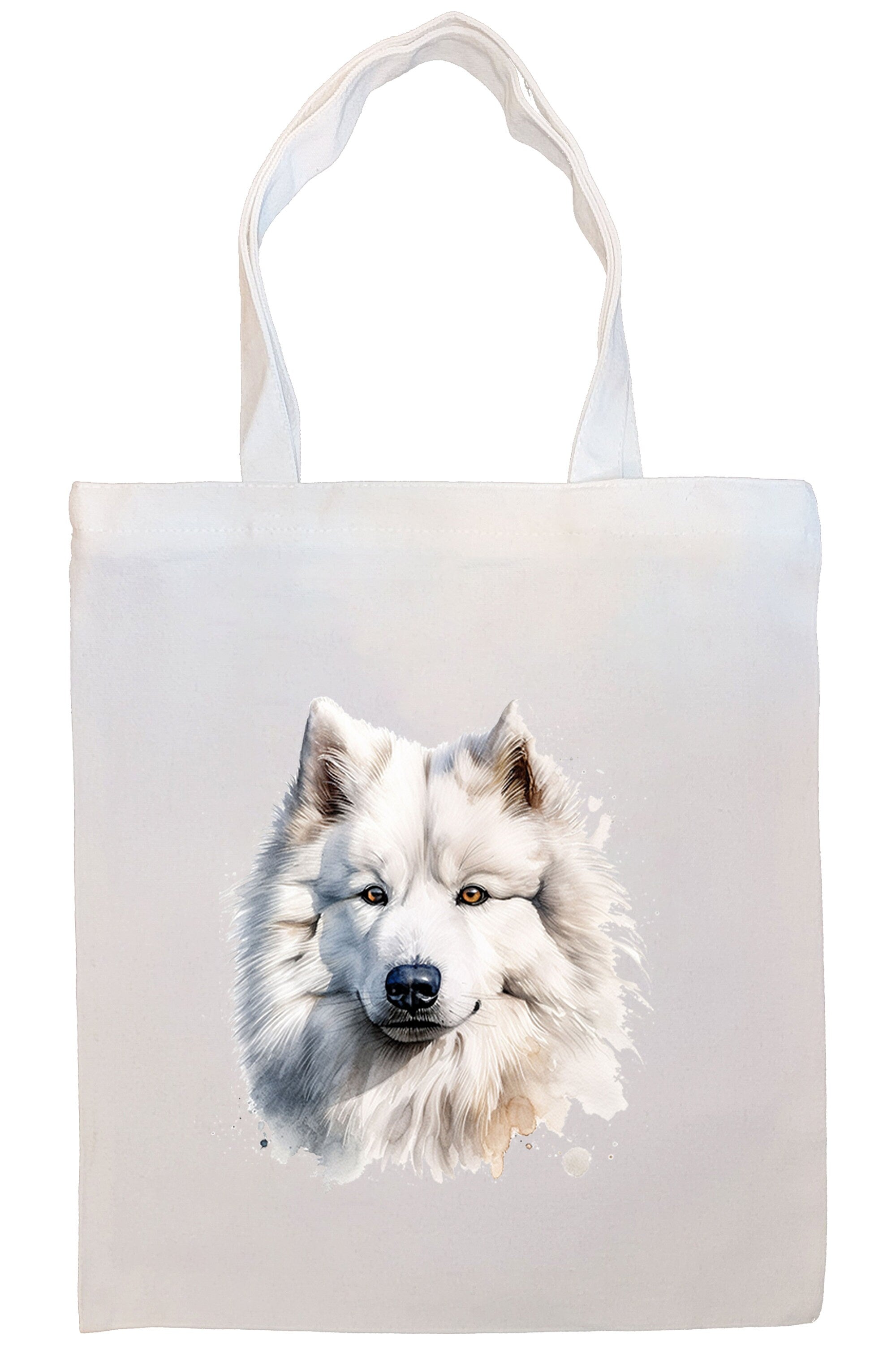 Canvas Tote Bag, Zippered With Handles & Inner Pocket, 