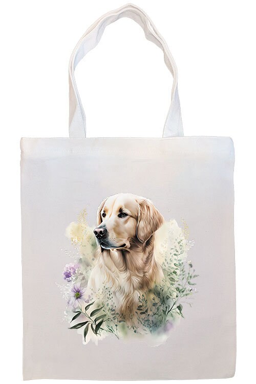 Canvas Tote Bag, Zippered With Handles & Inner Pocket, 