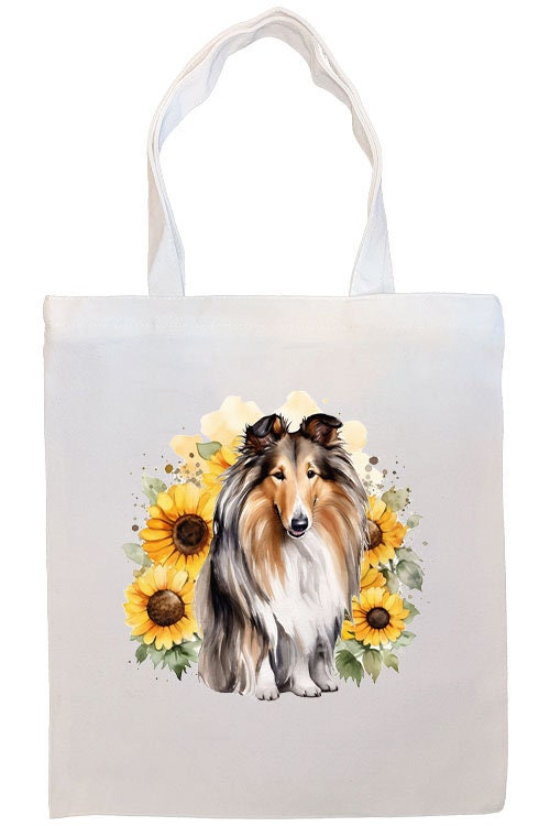 Canvas Tote Bag, Zippered With Handles & Inner Pocket, 