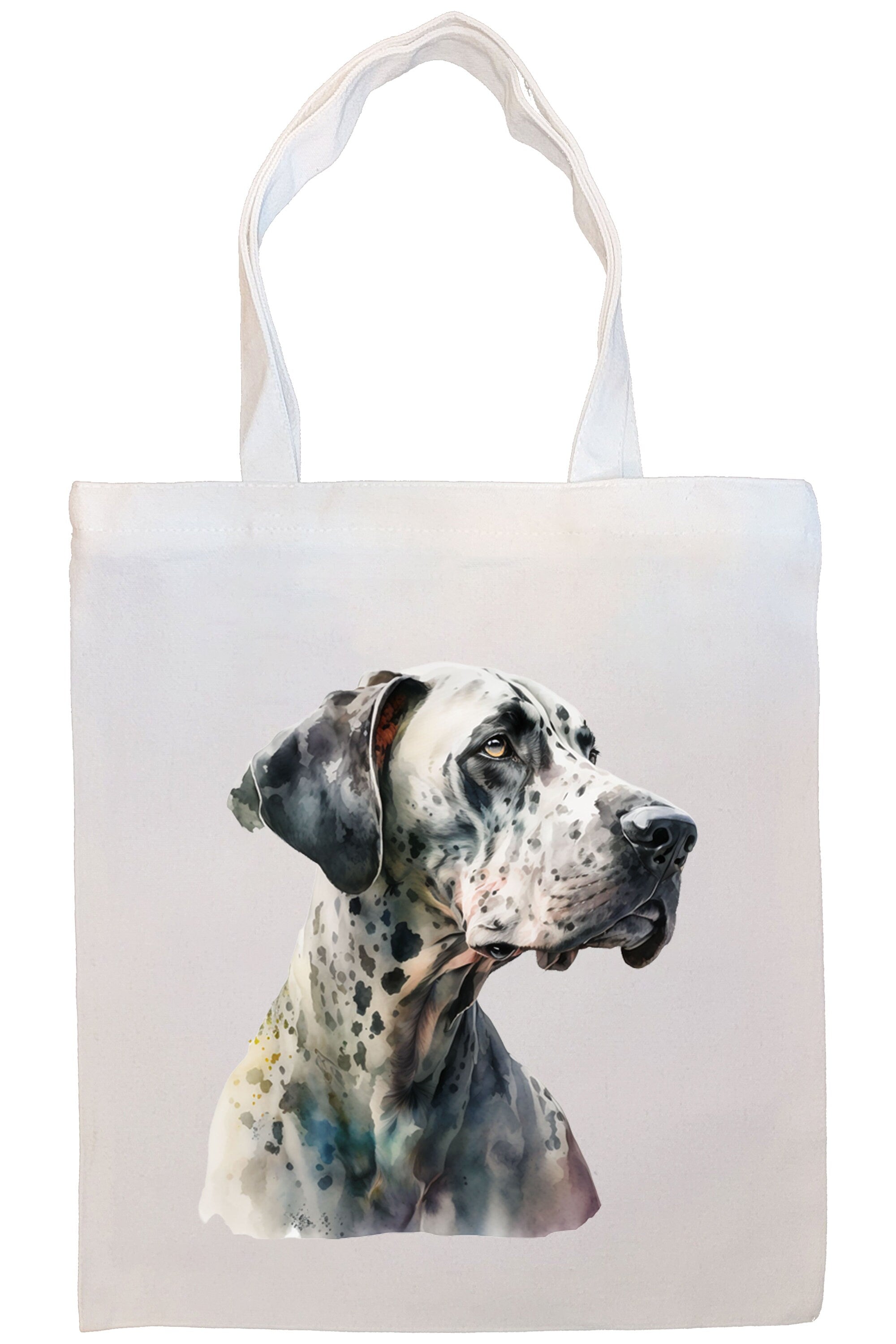 Canvas Tote Bag, Zippered With Handles & Inner Pocket, 