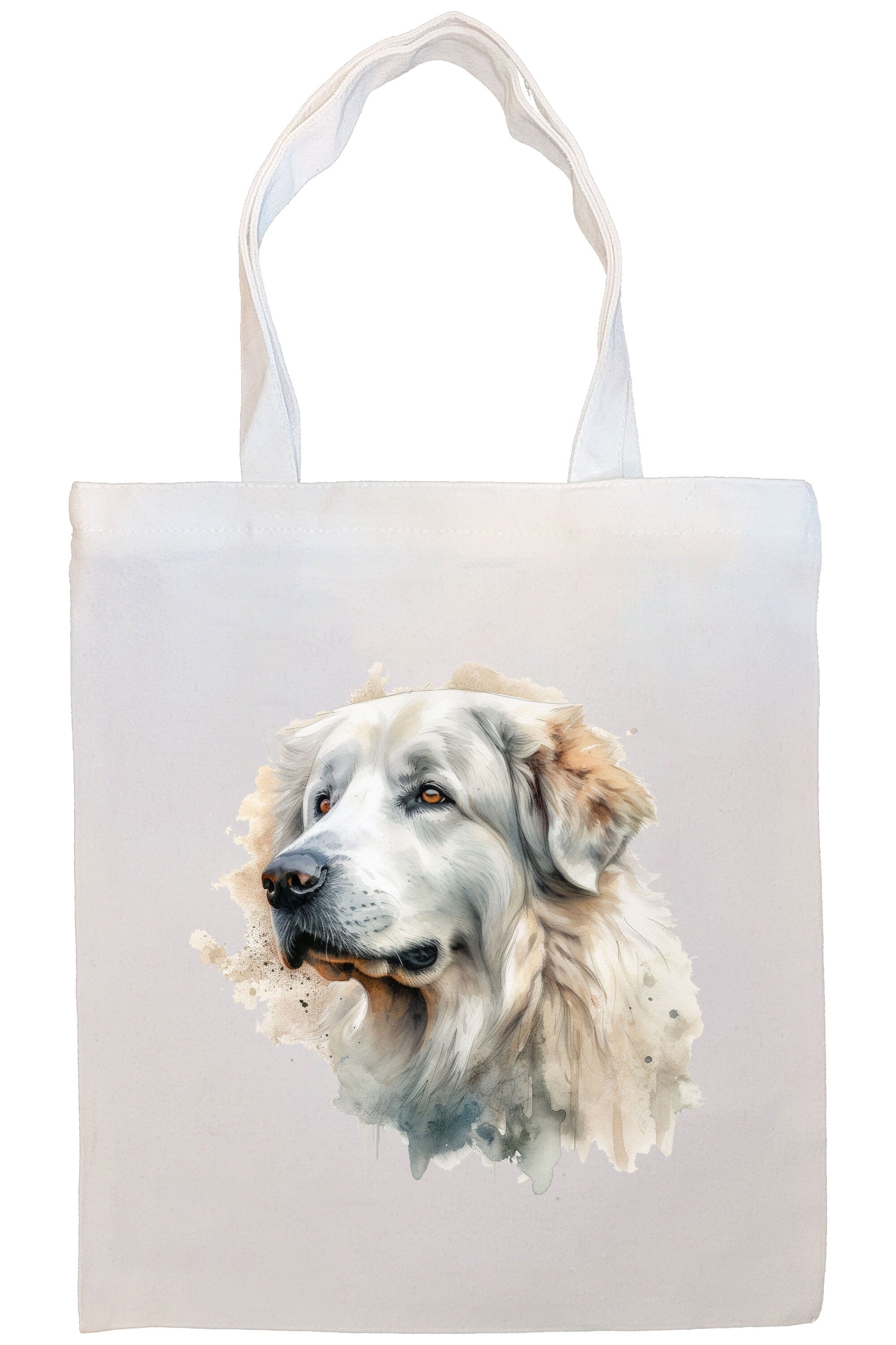 Canvas Tote Bag, Zippered With Handles & Inner Pocket, 