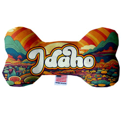 Pet & Dog Plush Bone Toys, "Idaho State Options" (Available in different pattern options)