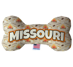 Pet & Dog Plush Bone Toys, "Missouri State Options"