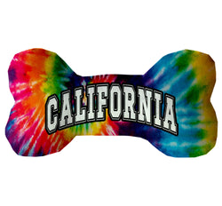 Pet & Dog Plush Bone Toys, "California Beaches" (Set 1 of 3 )