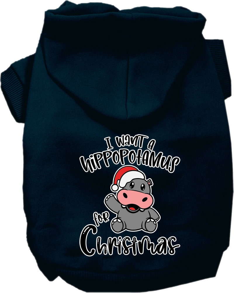 Christmas Dog Hoodie for Pets 20-115 Pounds, 