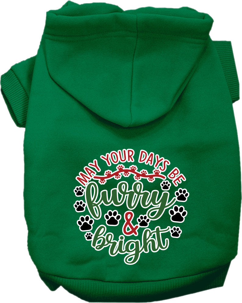 Christmas Dog Hoodie for Pets 20-115 Pounds, 