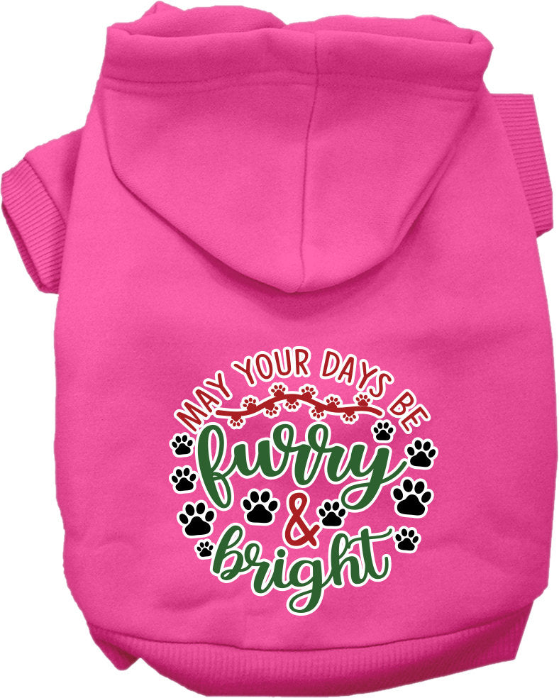 Christmas Dog Hoodie for Pets 20-115 Pounds, 