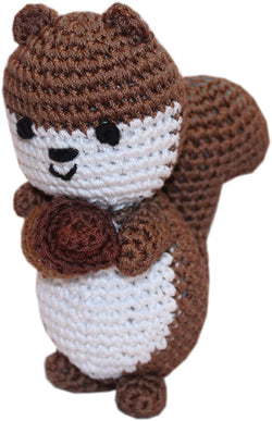 Knit Knacks Organic Cotton Pet& Dog Toys, "Woodland Friends Group" (Choose from 6 options!)