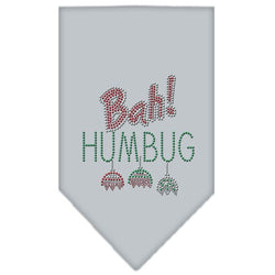 Christmas Pet and Dog Bandana Rhinestone, "Bah Humbug"