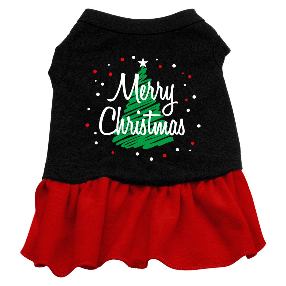 Christmas Pet Dog & Cat Dress Screen Printed, 