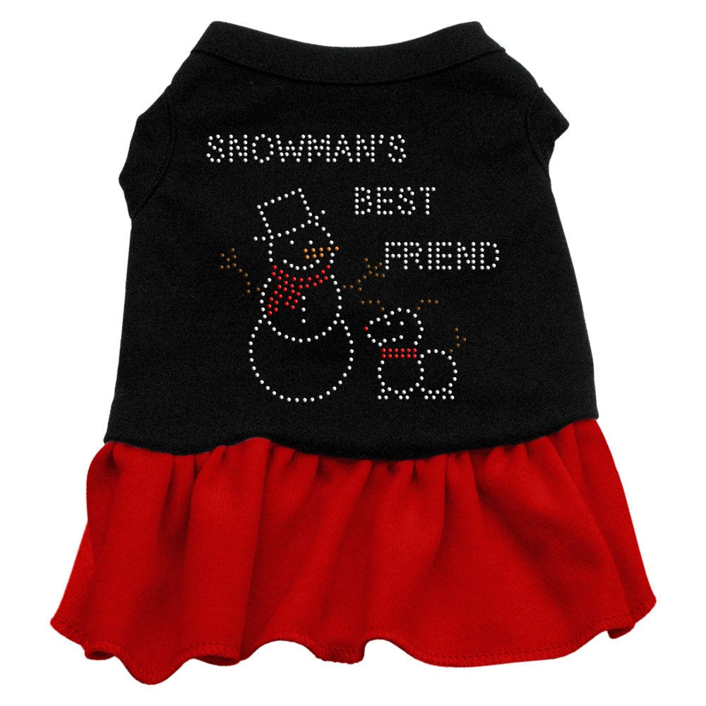 Christmas Pet Dog & Cat Dress Rhinestone, 