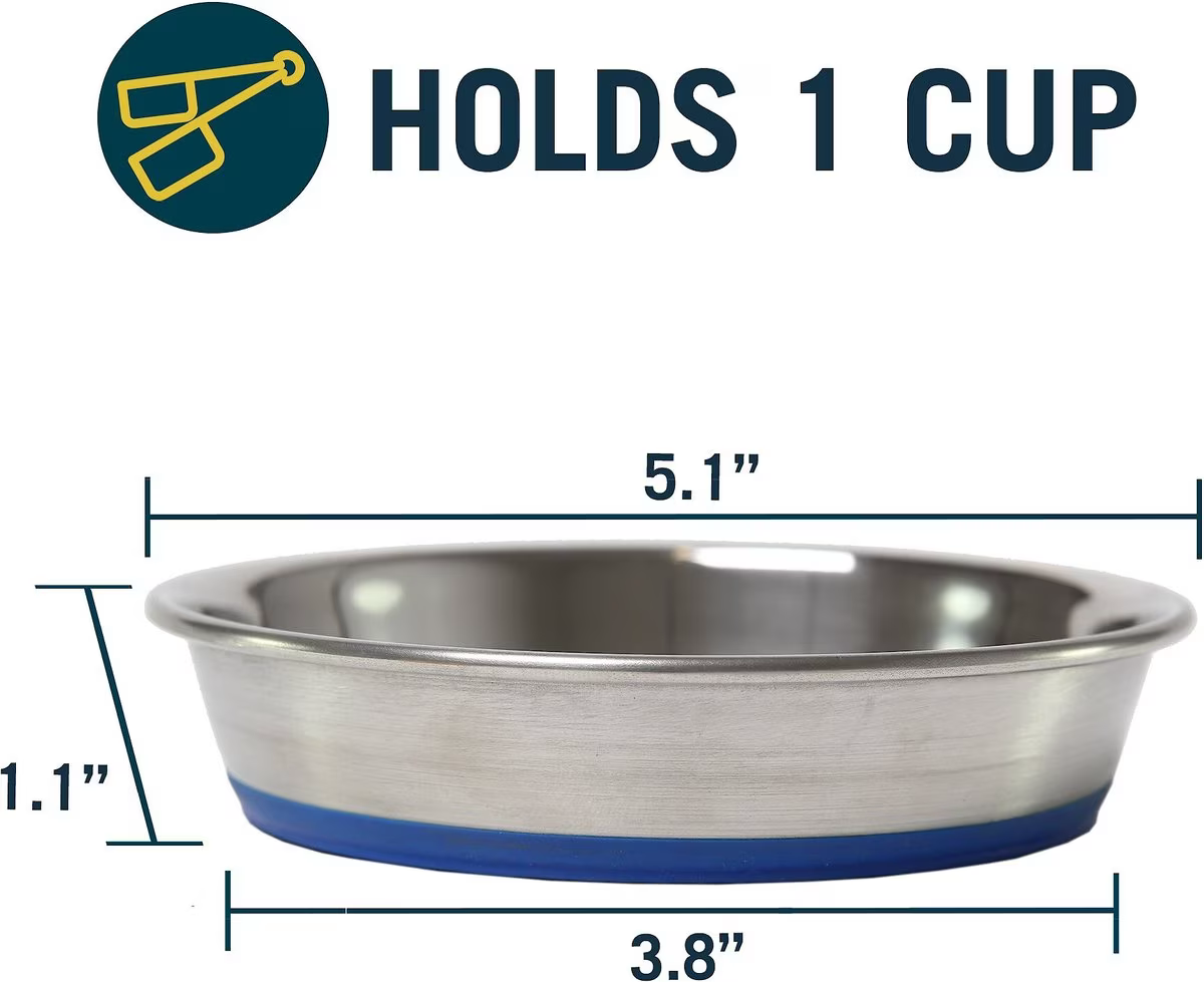 8oz Our Pets Durapet Cat Dish