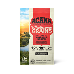 Acana Wholesome Grains, Red Meat & Grains Recipe Dry Dog Food (4lb)