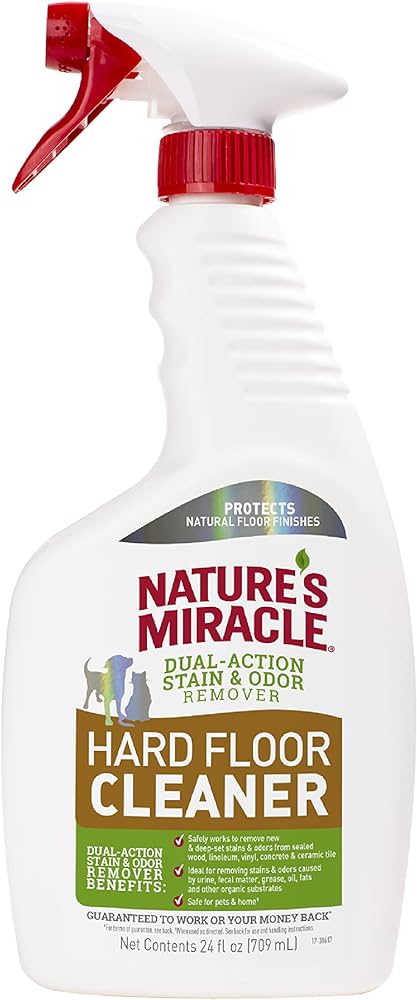 Natures Miracle Hard Floor Cleaner Spray (24oz)