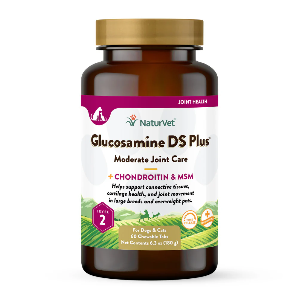 60Ct Naturvet Glucosamine DS Plus Level 2 Chews