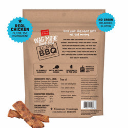 Golosinas para perros Wagmore Grain Free Jerky KC BBQ de 10 oz